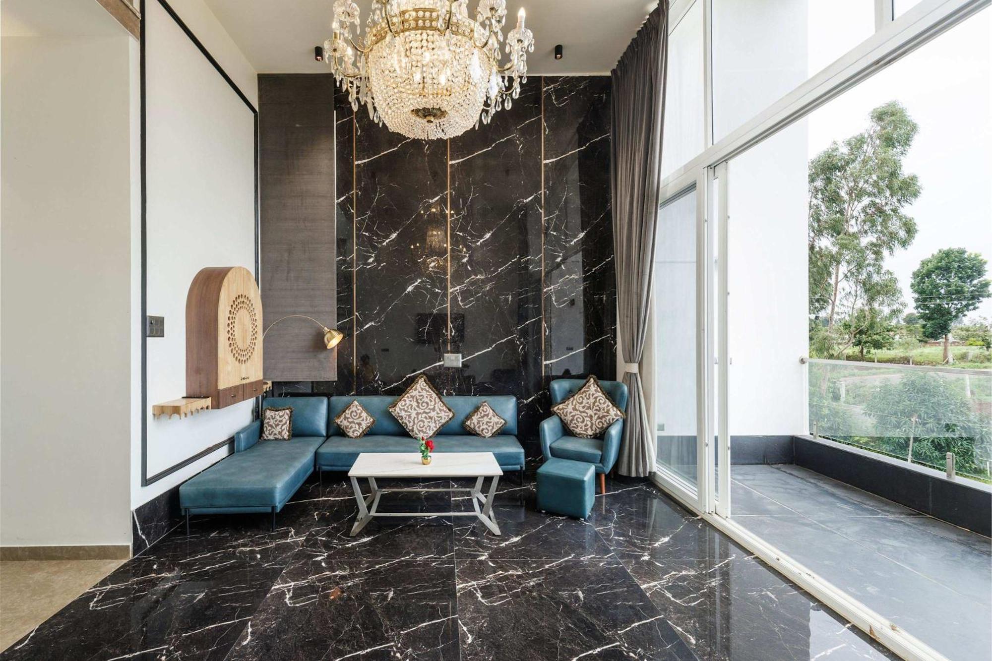 Celestial Sapphire Villa Pvt Pool Veg Food 4Bhk Dod Ballāpur Exteriör bild